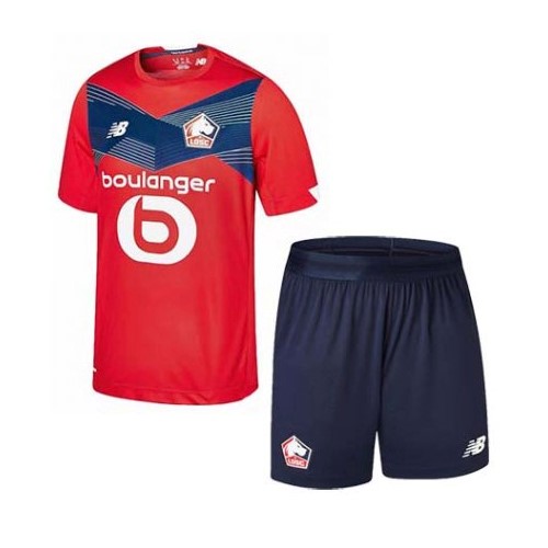 Camiseta Lille 1ª Niños 2020-2021 Rojo